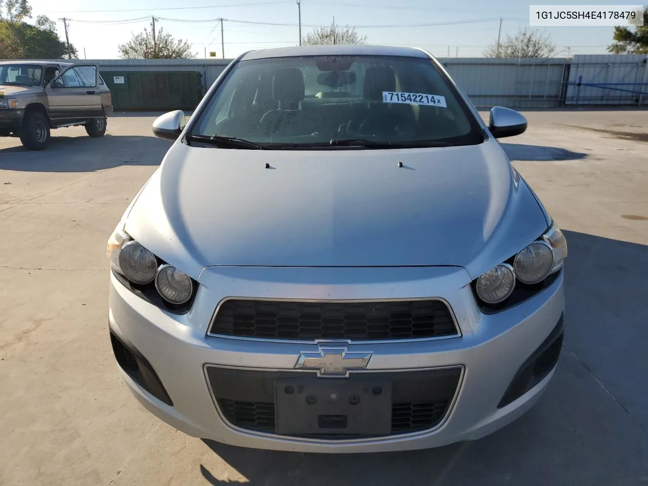 2014 Chevrolet Sonic Lt VIN: 1G1JC5SH4E4178479 Lot: 71542214