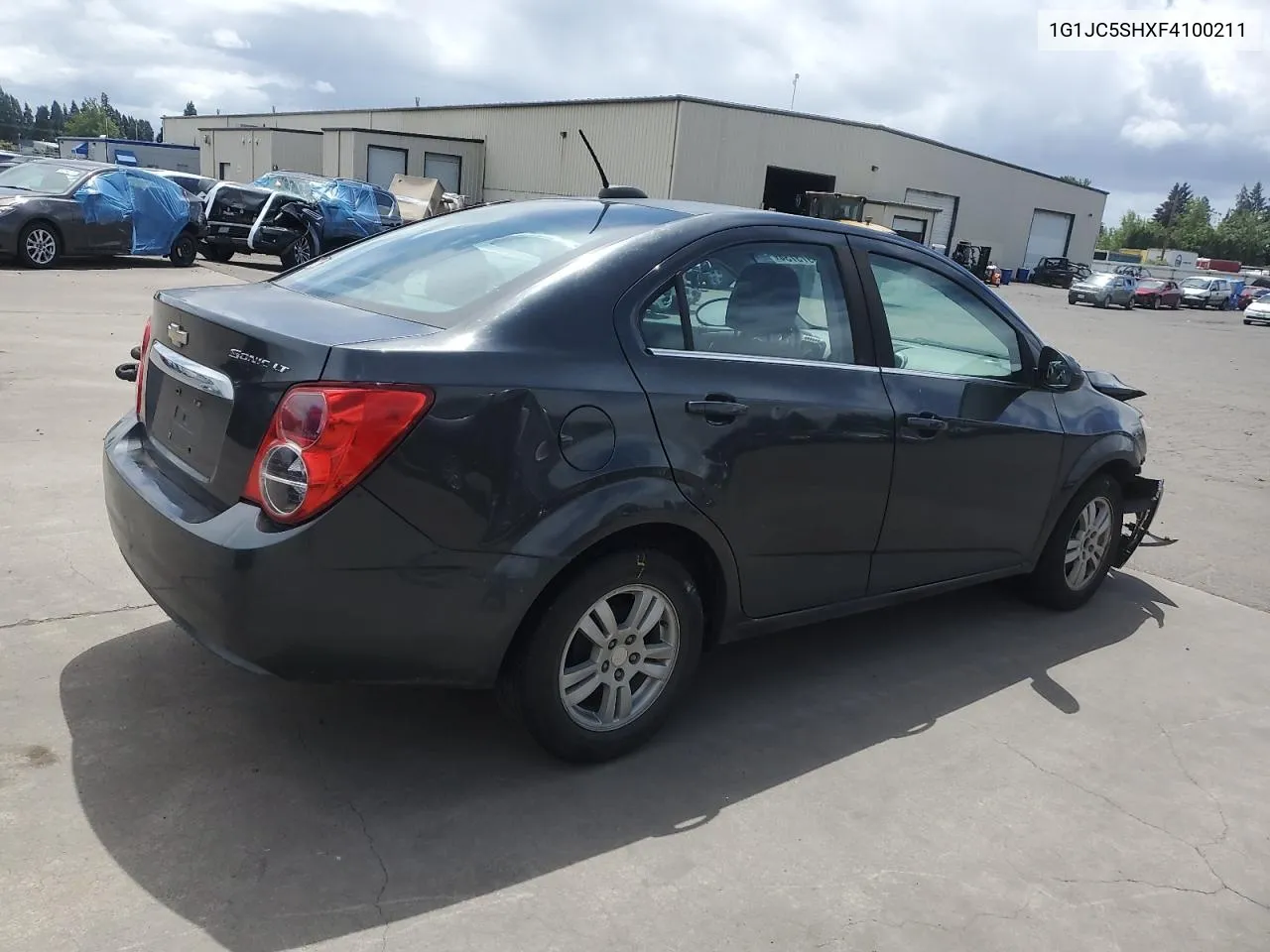 1G1JC5SHXF4100211 2015 Chevrolet Sonic Lt