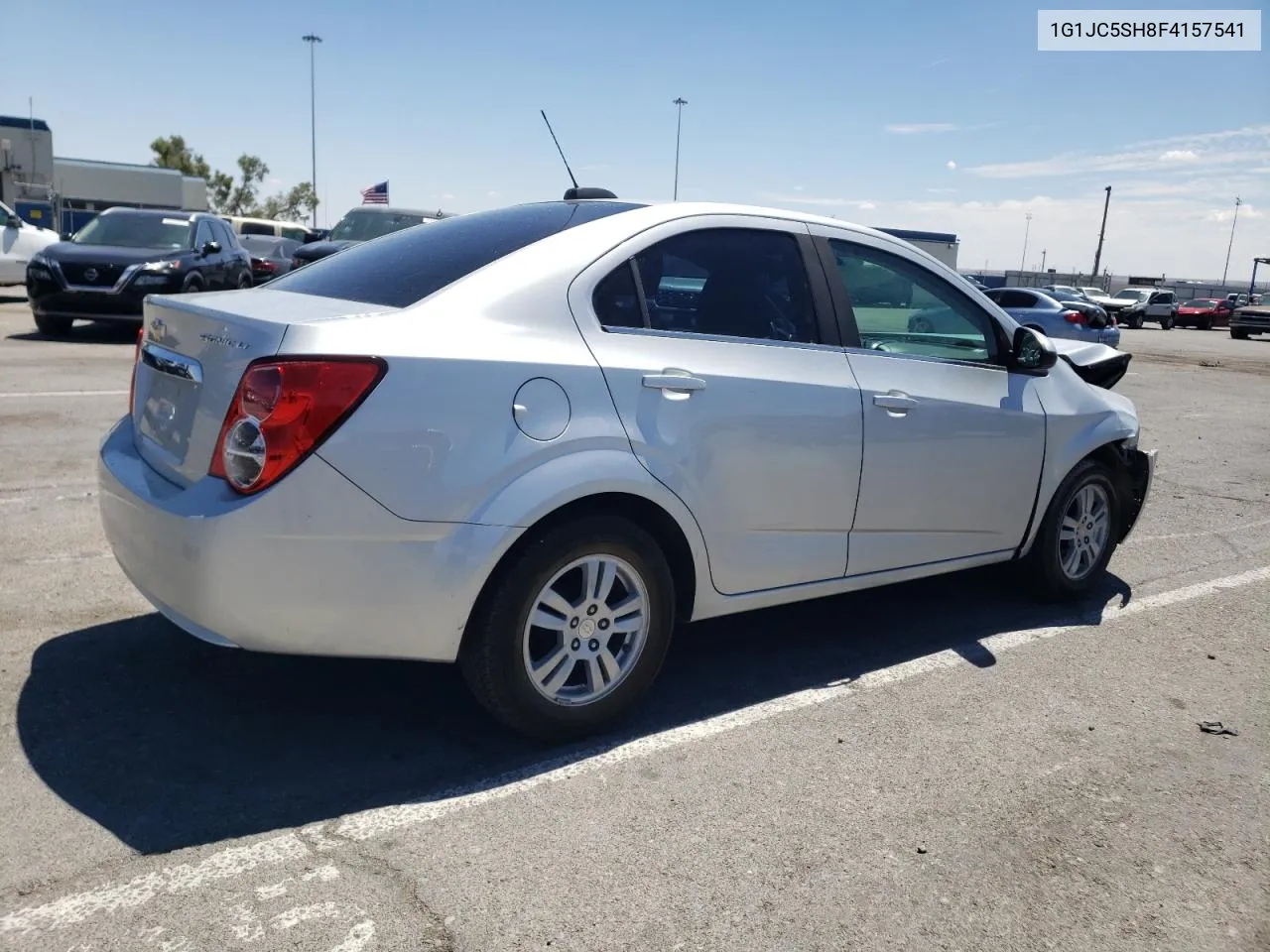 2015 Chevrolet Sonic Lt VIN: 1G1JC5SH8F4157541 Lot: 61276584