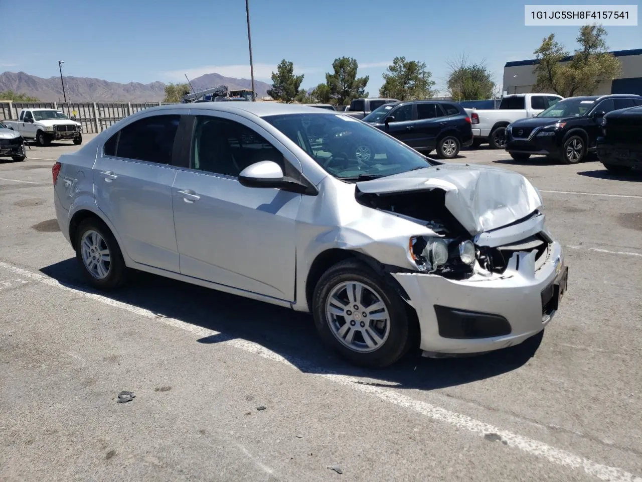 2015 Chevrolet Sonic Lt VIN: 1G1JC5SH8F4157541 Lot: 61276584