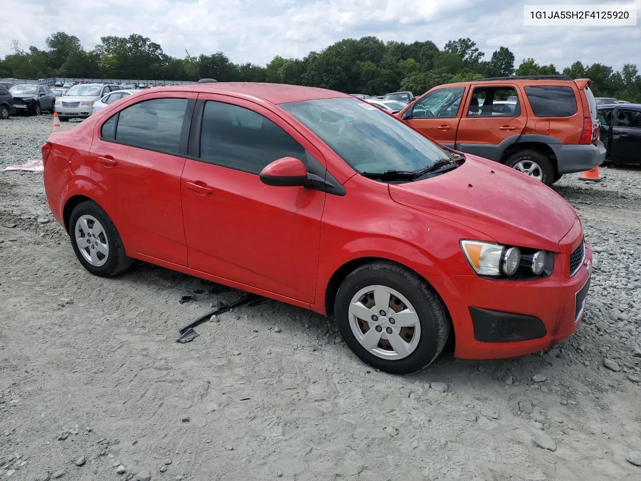 1G1JA5SH2F4125920 2015 Chevrolet Sonic Ls