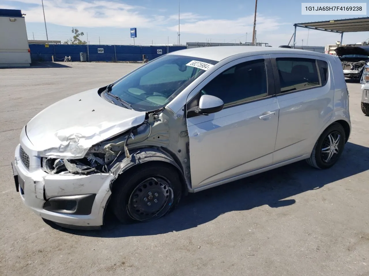 1G1JA6SH7F4169238 2015 Chevrolet Sonic Ls