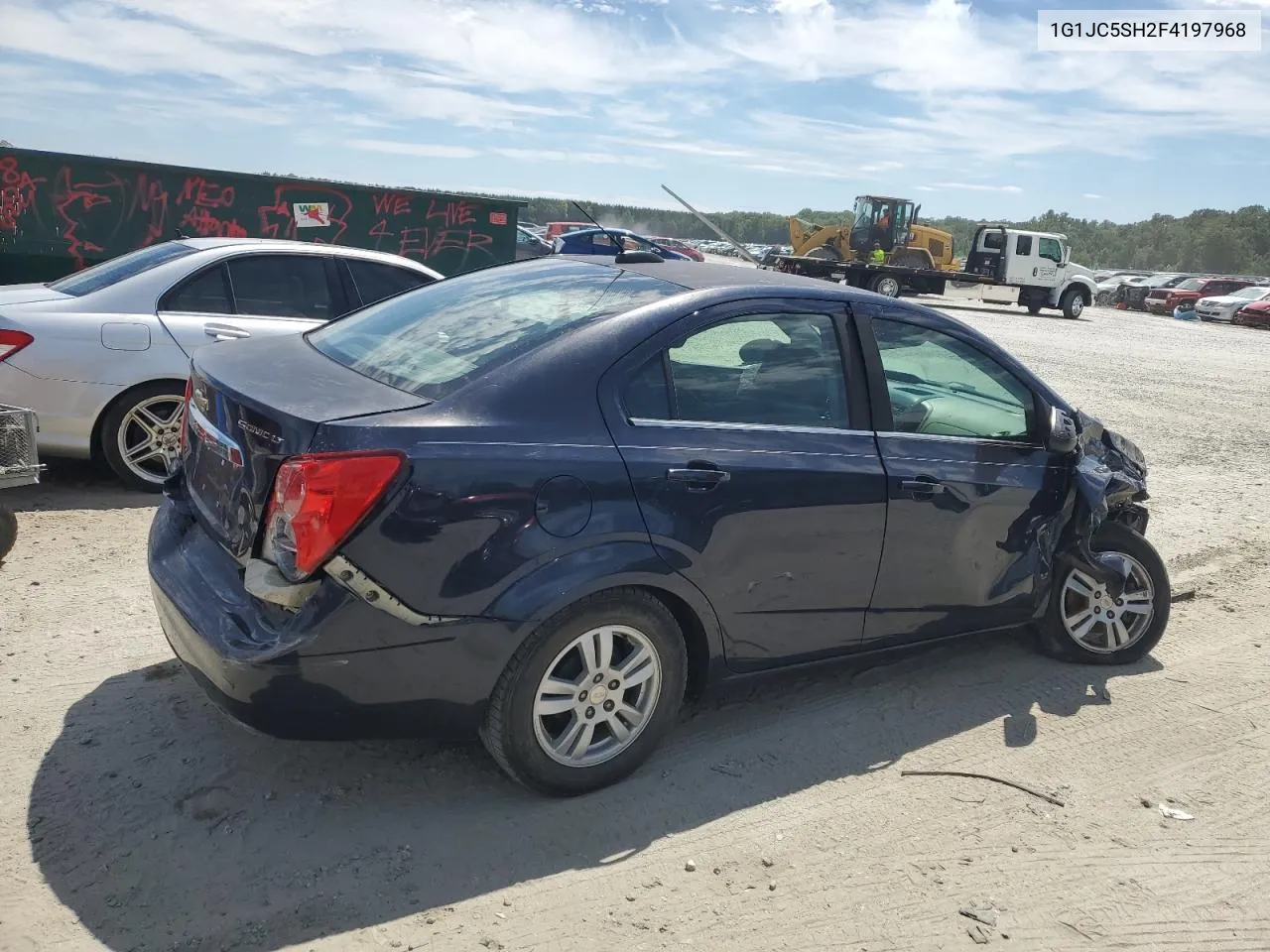 2015 Chevrolet Sonic Lt VIN: 1G1JC5SH2F4197968 Lot: 70189424