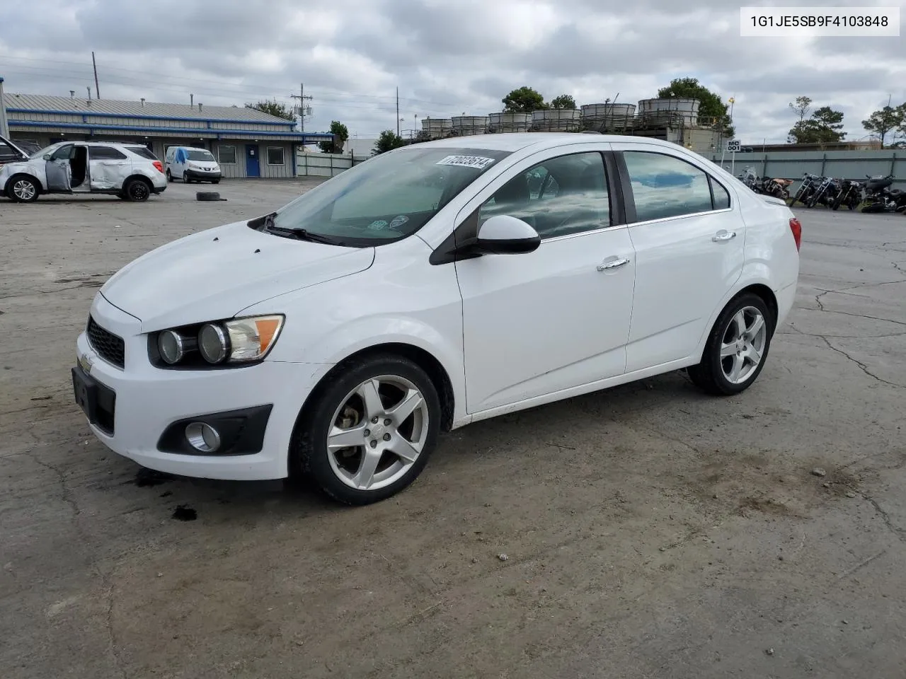 1G1JE5SB9F4103848 2015 Chevrolet Sonic Ltz