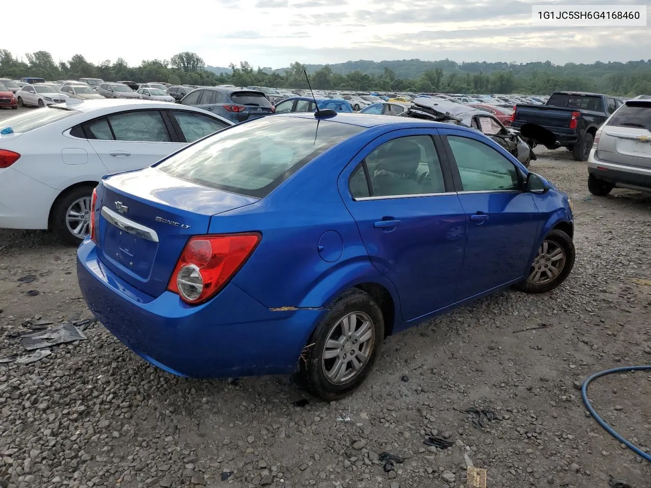 2016 Chevrolet Sonic Lt VIN: 1G1JC5SH6G4168460 Lot: 58547044