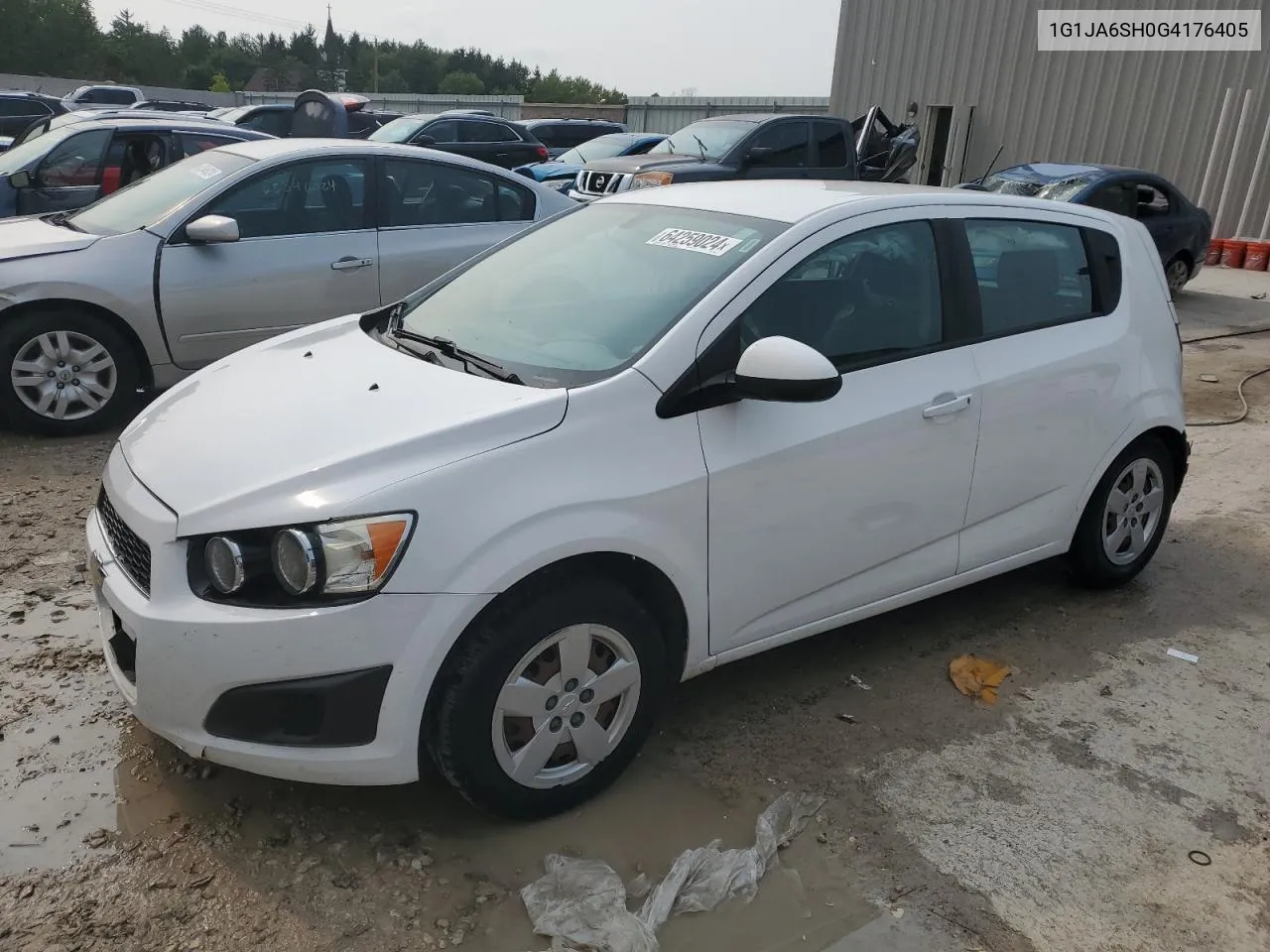 1G1JA6SH0G4176405 2016 Chevrolet Sonic Ls