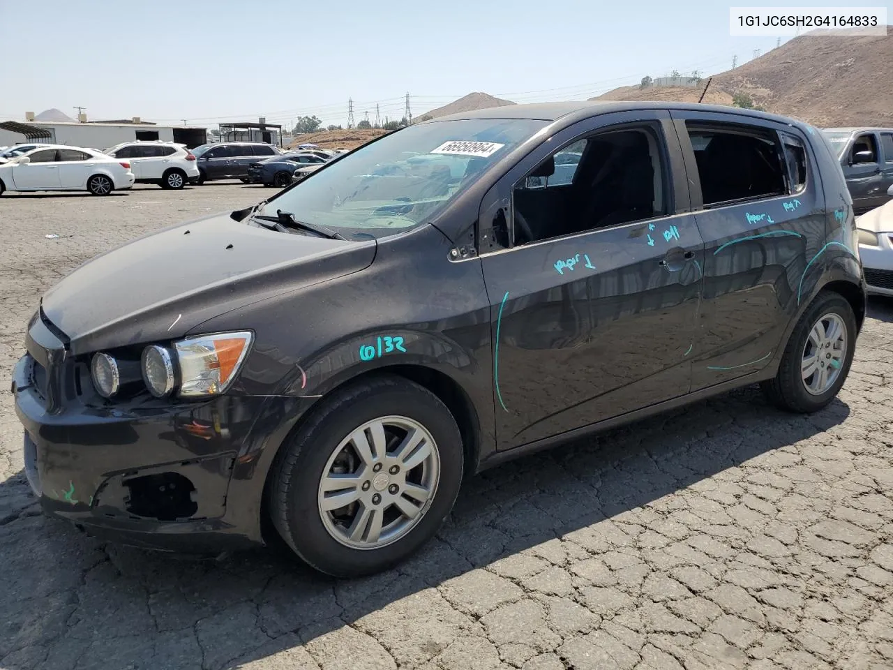 1G1JC6SH2G4164833 2016 Chevrolet Sonic Lt