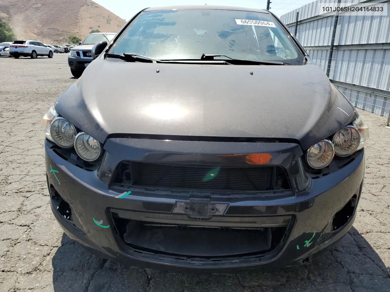 1G1JC6SH2G4164833 2016 Chevrolet Sonic Lt