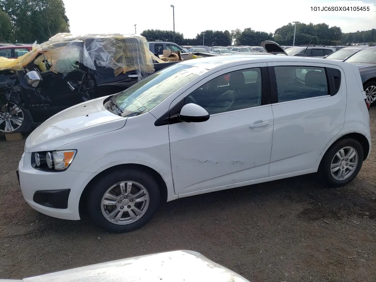 1G1JC6SGXG4105455 2016 Chevrolet Sonic Lt