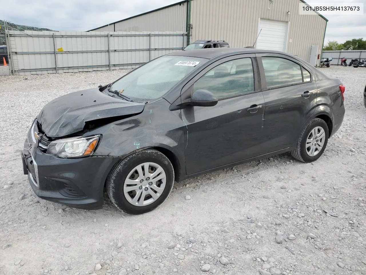 1G1JB5SH5H4137673 2017 Chevrolet Sonic Ls