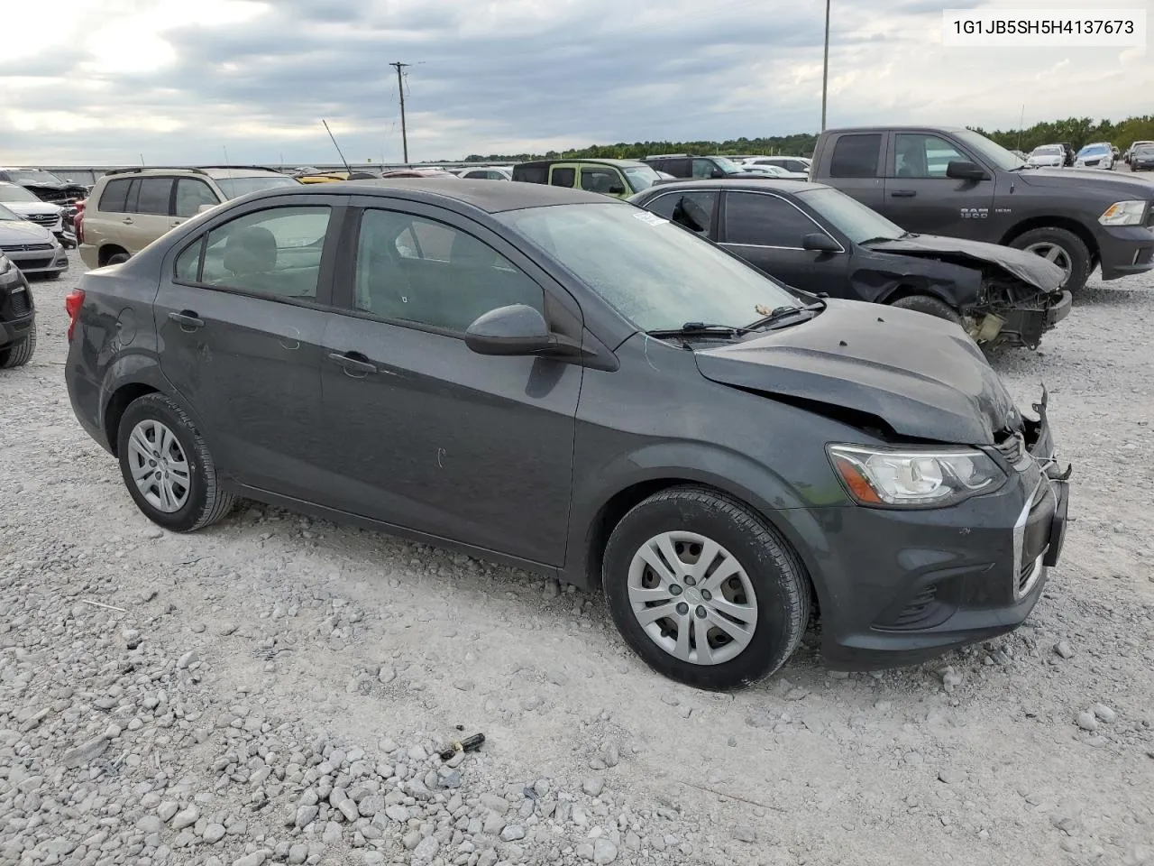 1G1JB5SH5H4137673 2017 Chevrolet Sonic Ls