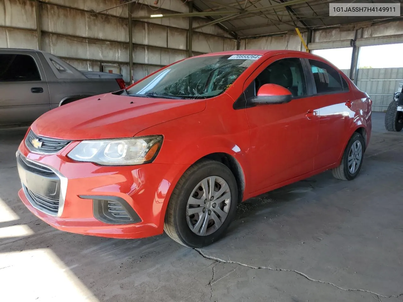 2017 Chevrolet Sonic Ls VIN: 1G1JA5SH7H4149911 Lot: 70855264