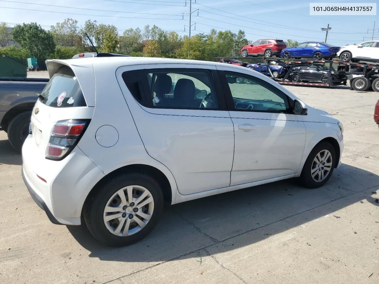 2017 Chevrolet Sonic VIN: 1G1JG6SH4H4137557 Lot: 71384974