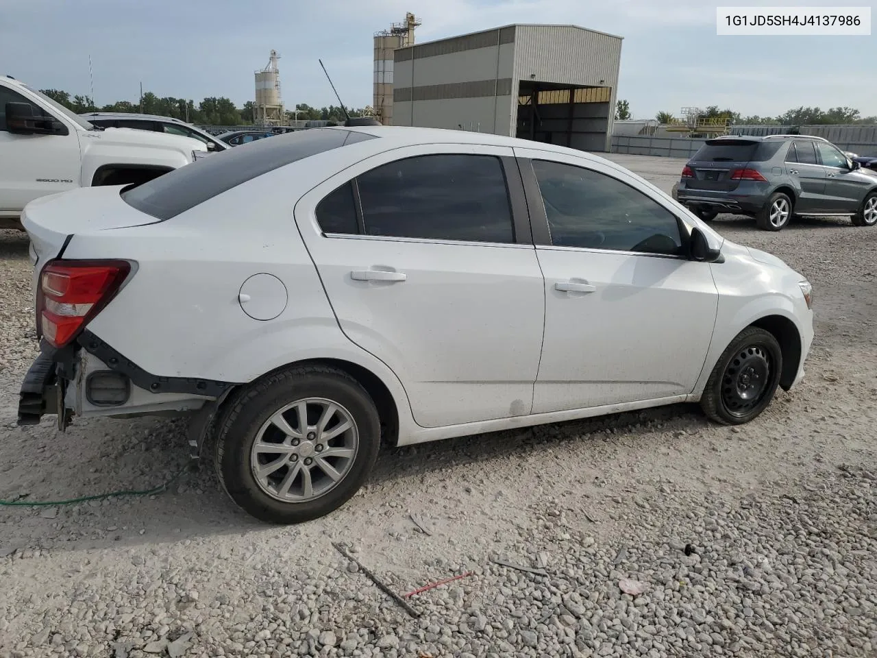 2018 Chevrolet Sonic Lt VIN: 1G1JD5SH4J4137986 Lot: 72052504