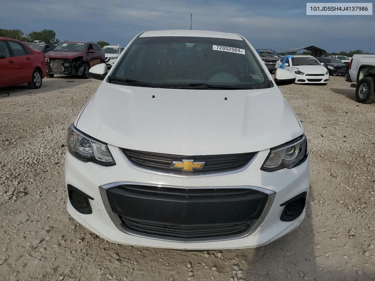 1G1JD5SH4J4137986 2018 Chevrolet Sonic Lt