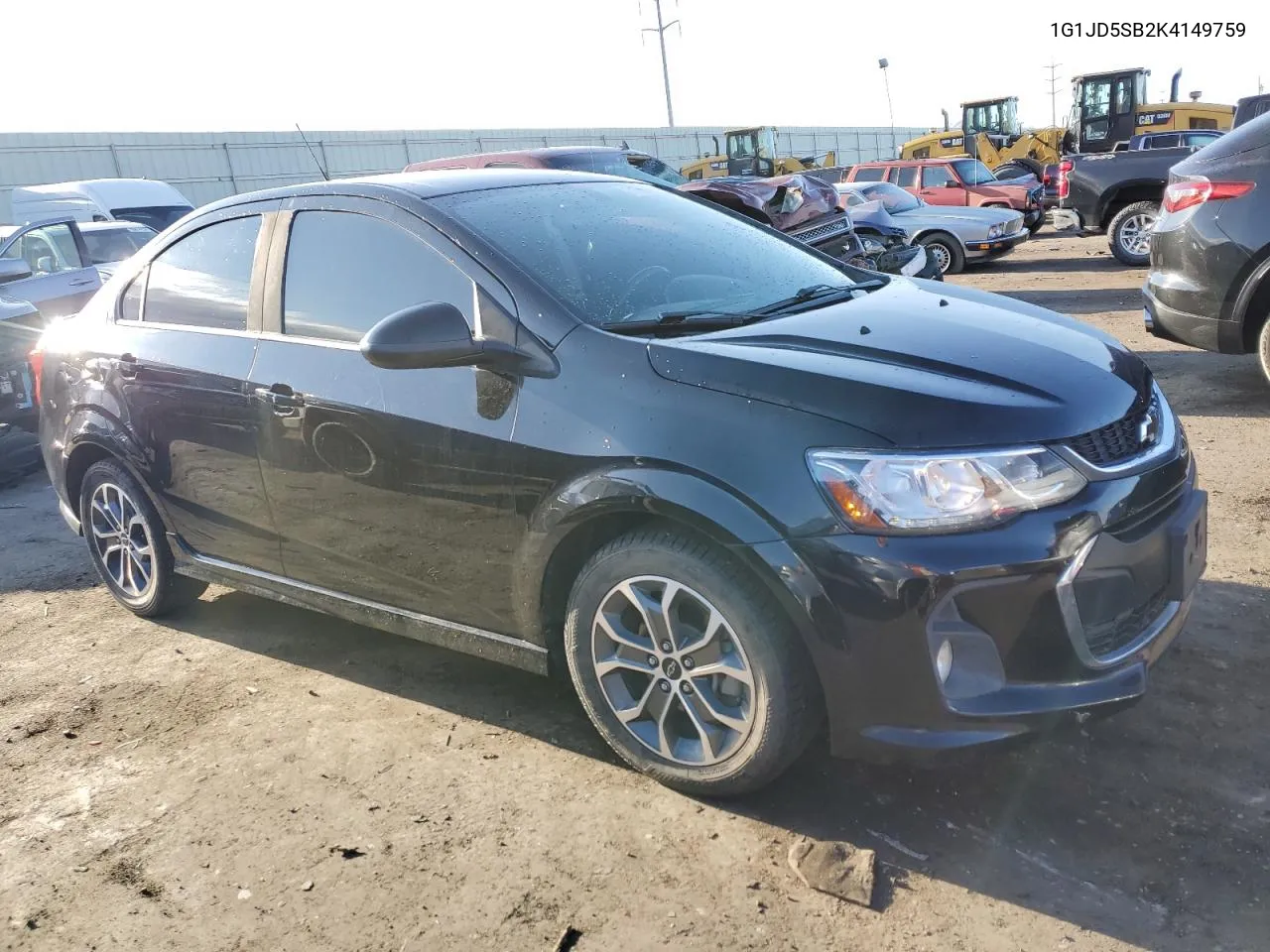 2019 Chevrolet Sonic Lt VIN: 1G1JD5SB2K4149759 Lot: 71669244