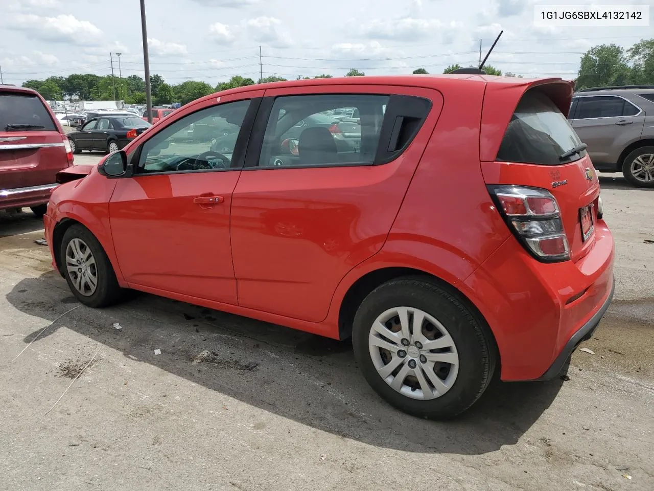 2020 Chevrolet Sonic VIN: 1G1JG6SBXL4132142 Lot: 57113834