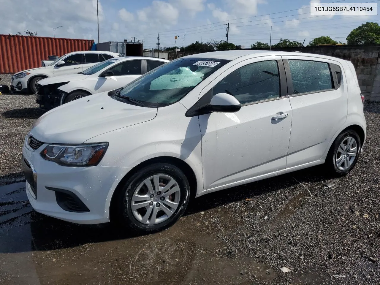 2020 Chevrolet Sonic VIN: 1G1JG6SB7L4110454 Lot: 69857444