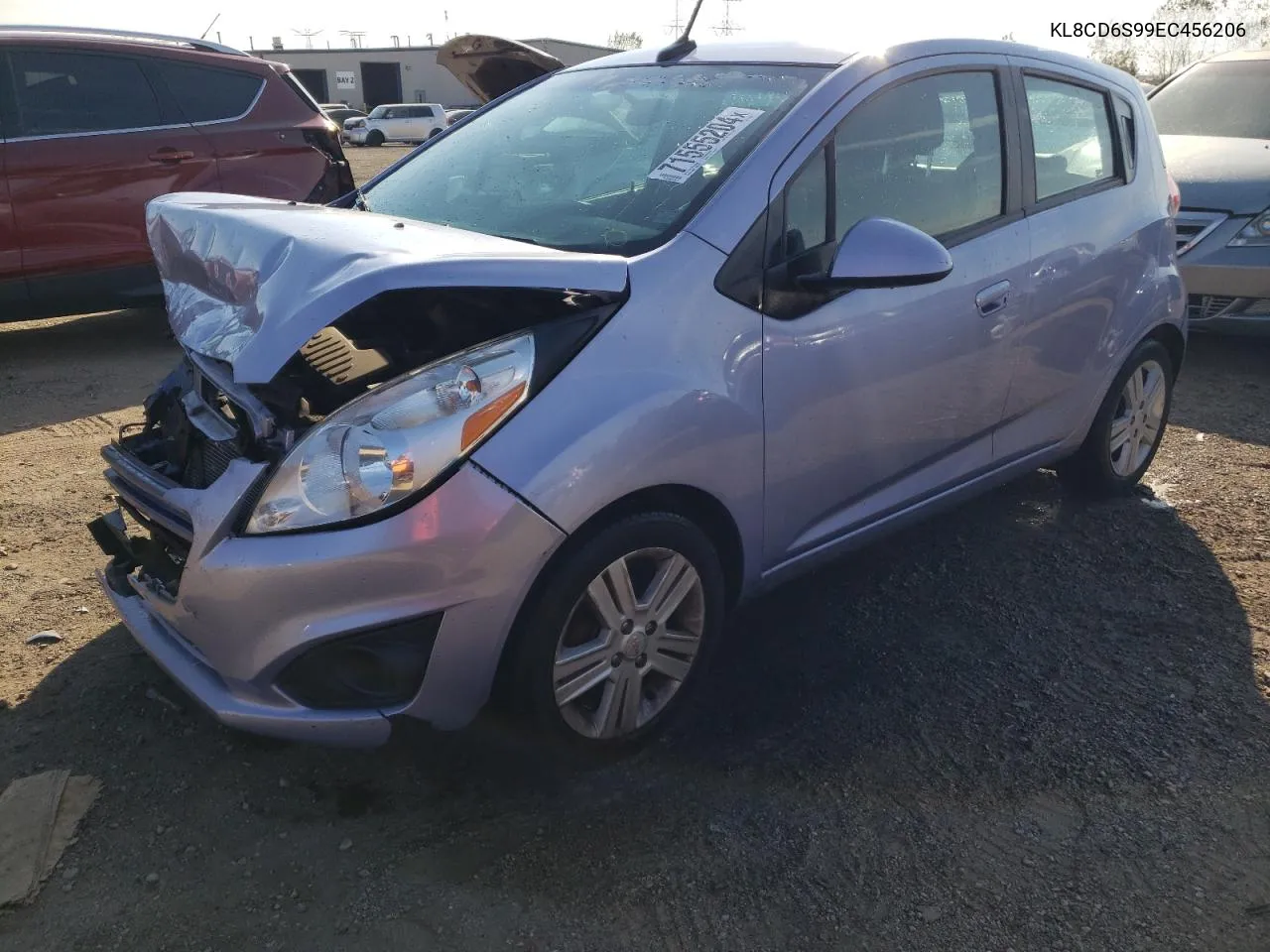 2014 Chevrolet Spark 1Lt VIN: KL8CD6S99EC456206 Lot: 71555204