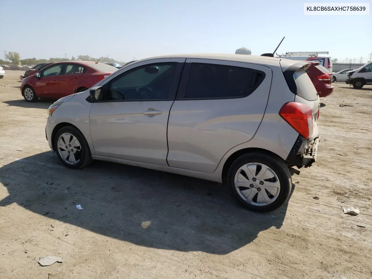 KL8CB6SAXHC758639 2017 Chevrolet Spark Ls