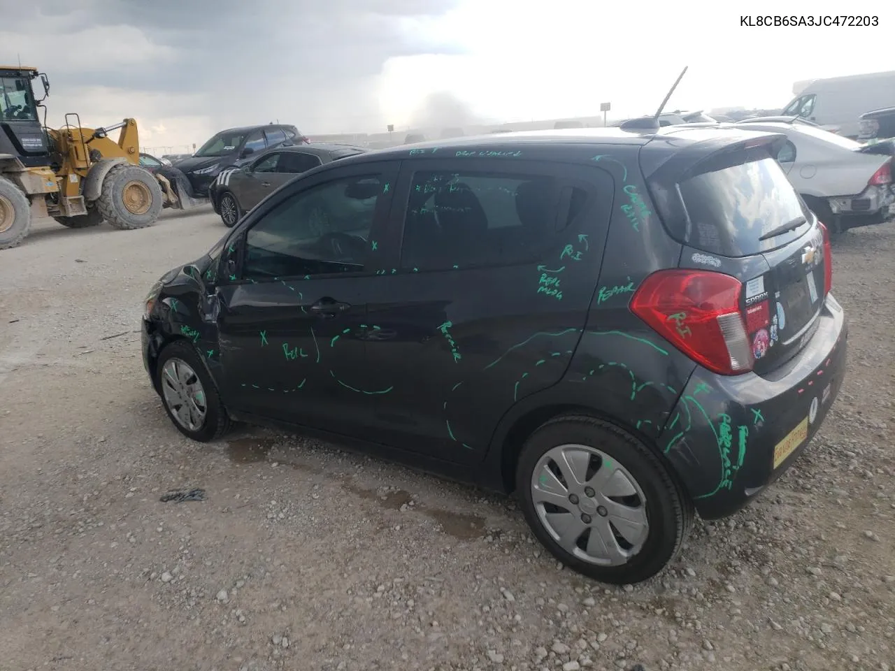 KL8CB6SA3JC472203 2018 Chevrolet Spark Ls