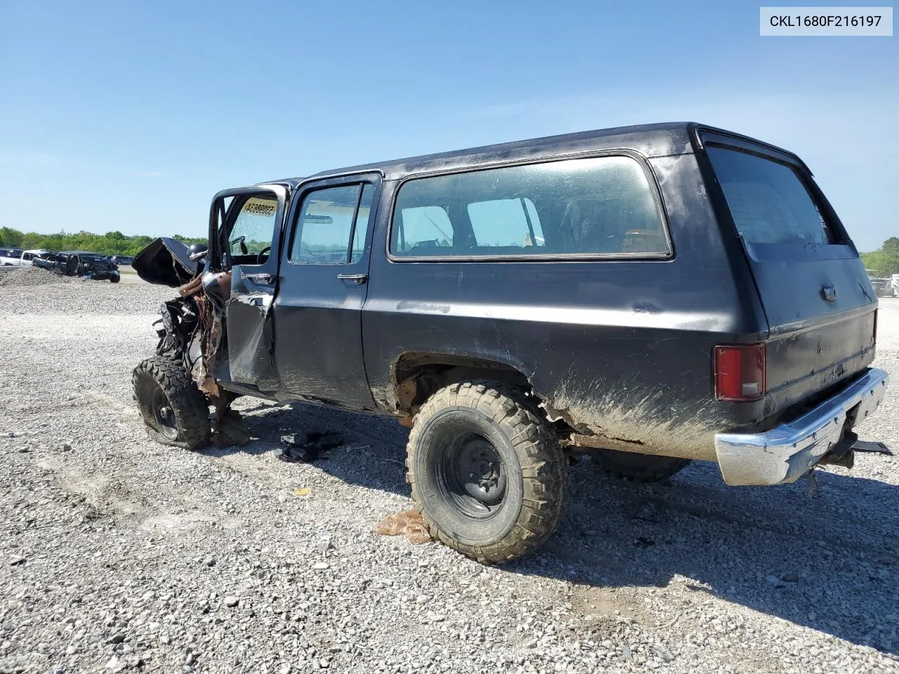 CKL1680F216197 1978 Chevrolet Suburban