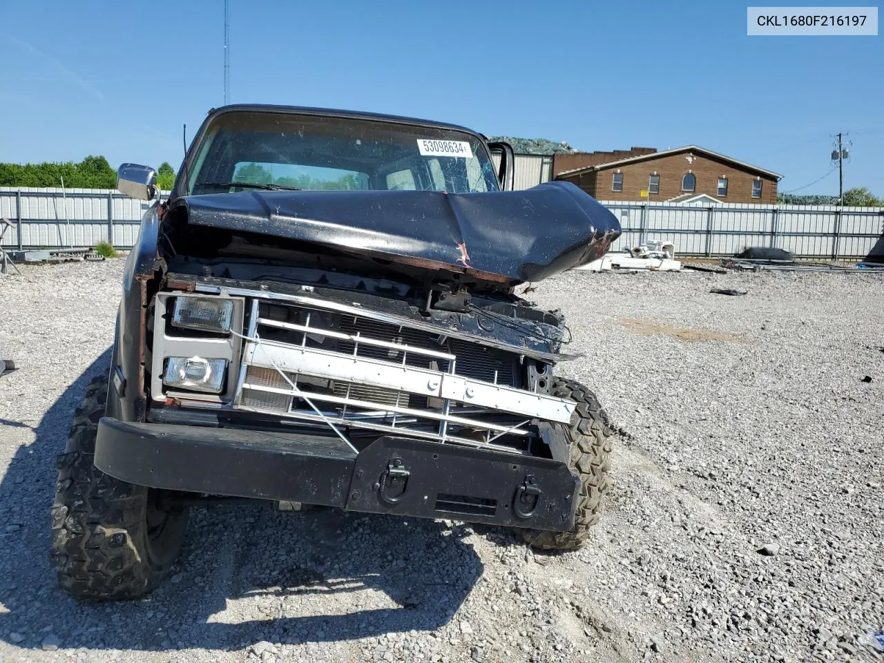 1978 Chevrolet Suburban VIN: CKL1680F216197 Lot: 53098634