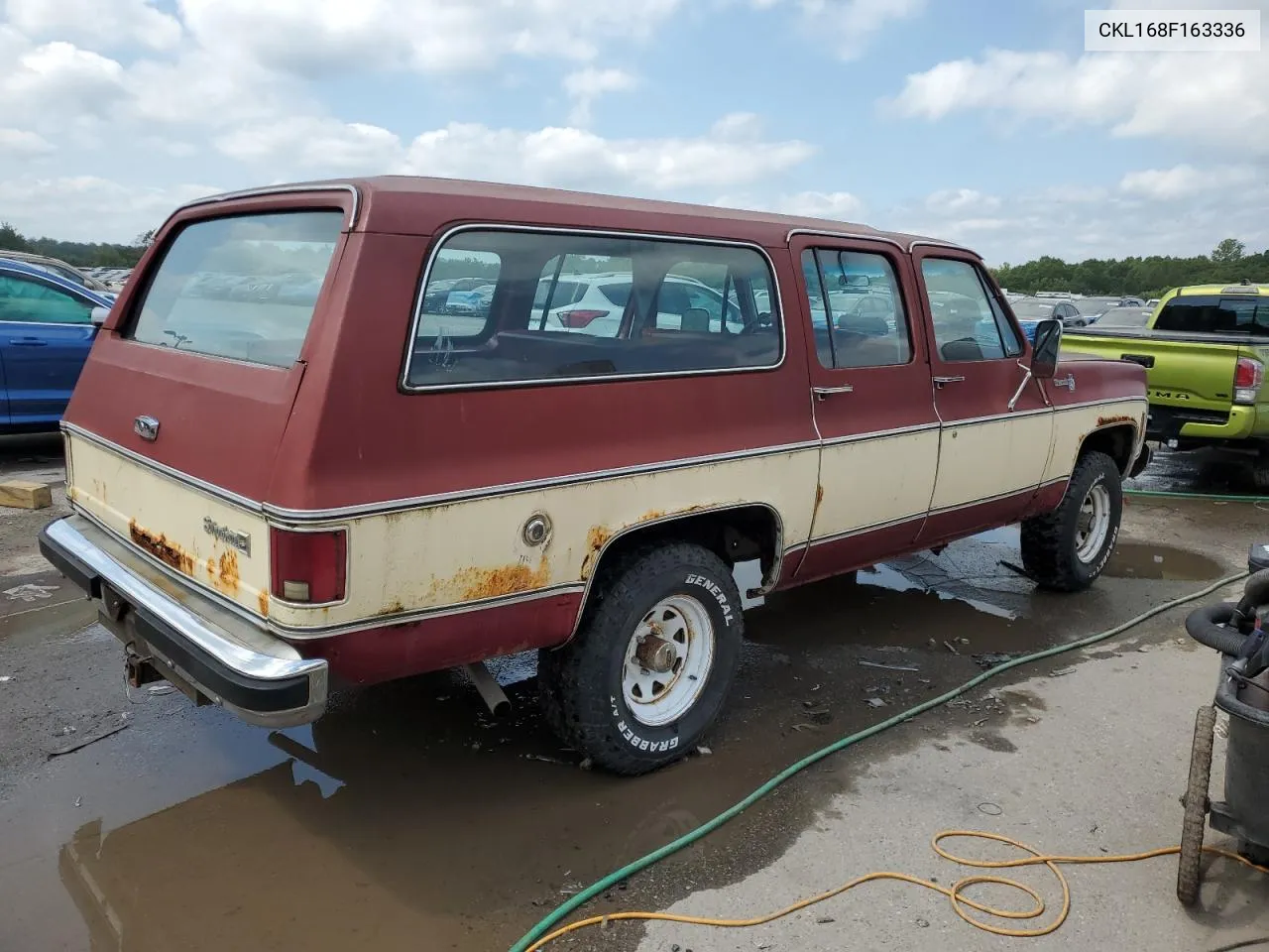 1978 Chevrolet Suburban C VIN: CKL168F163336 Lot: 69836694