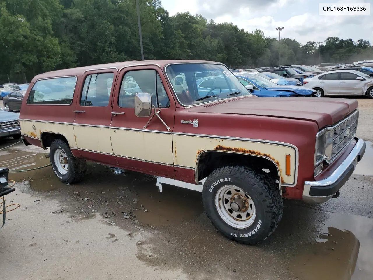 1978 Chevrolet Suburban C VIN: CKL168F163336 Lot: 69836694