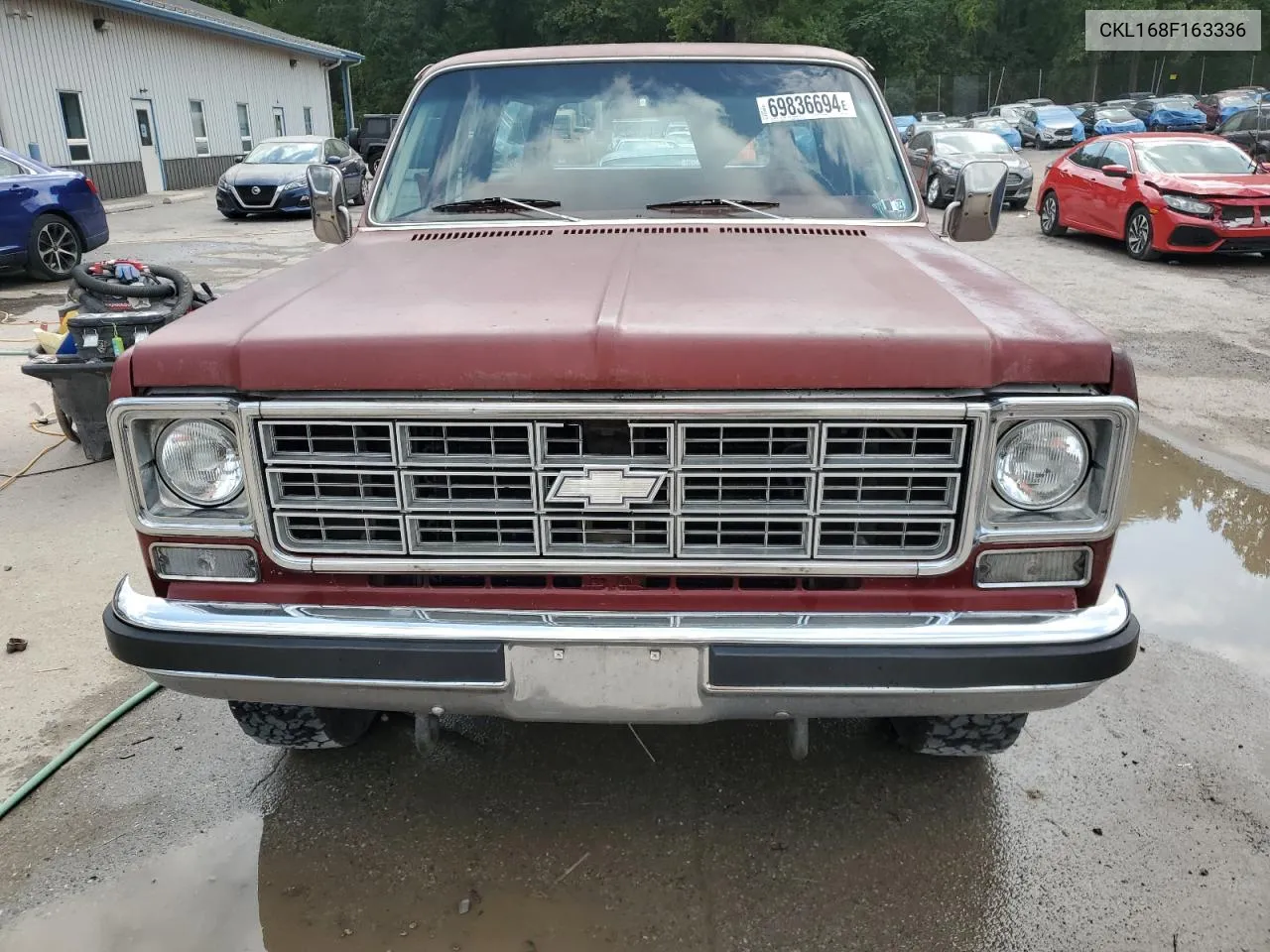 1978 Chevrolet Suburban C VIN: CKL168F163336 Lot: 69836694