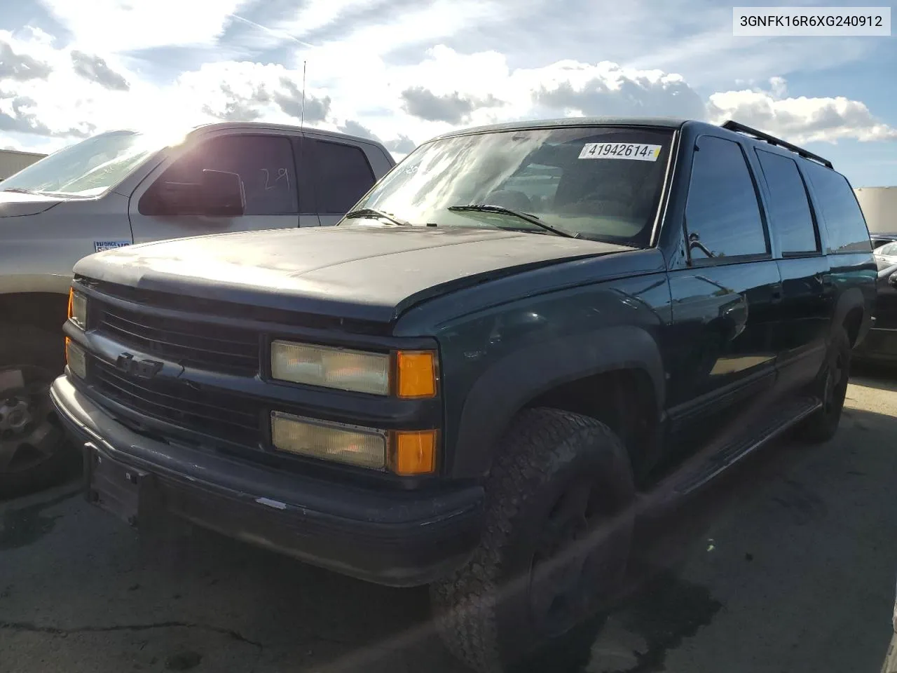 1999 Chevrolet Suburban K1500 VIN: 3GNFK16R6XG240912 Lot: 41942614