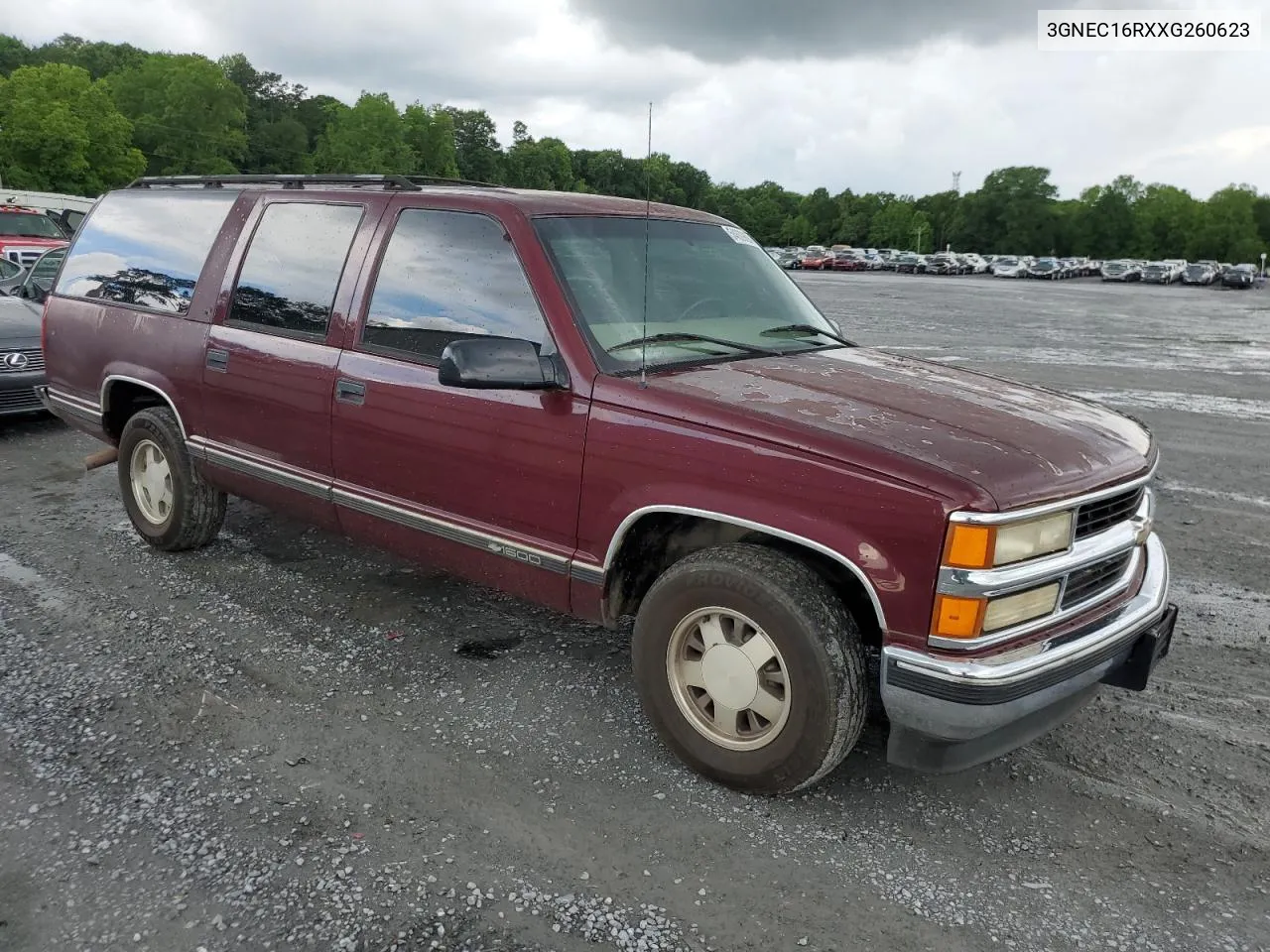 1999 Chevrolet Suburban C1500 VIN: 3GNEC16RXXG260623 Lot: 54609694