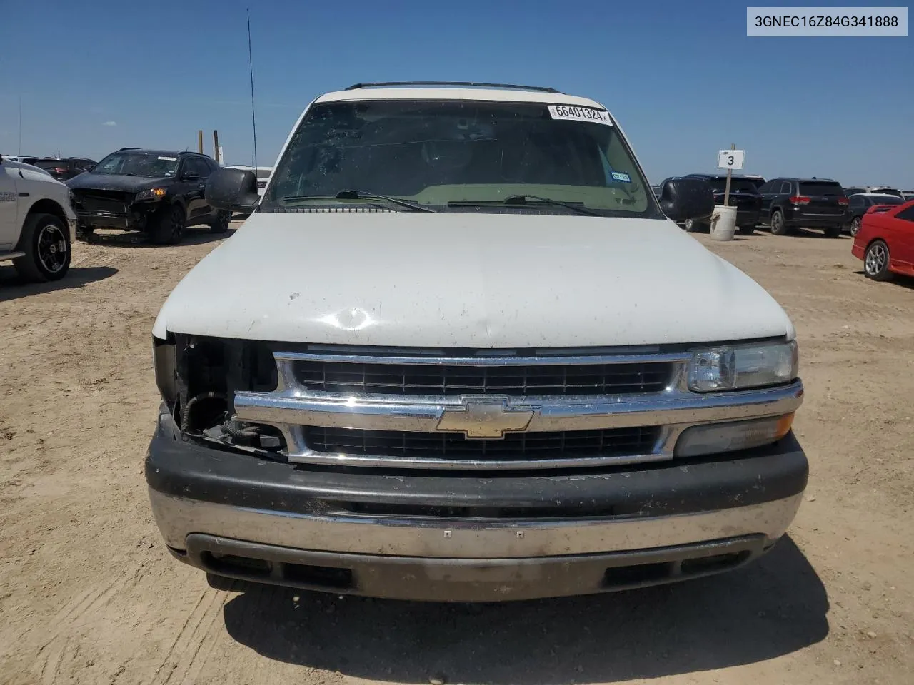 2004 Chevrolet Suburban C1500 VIN: 3GNEC16Z84G341888 Lot: 66401324