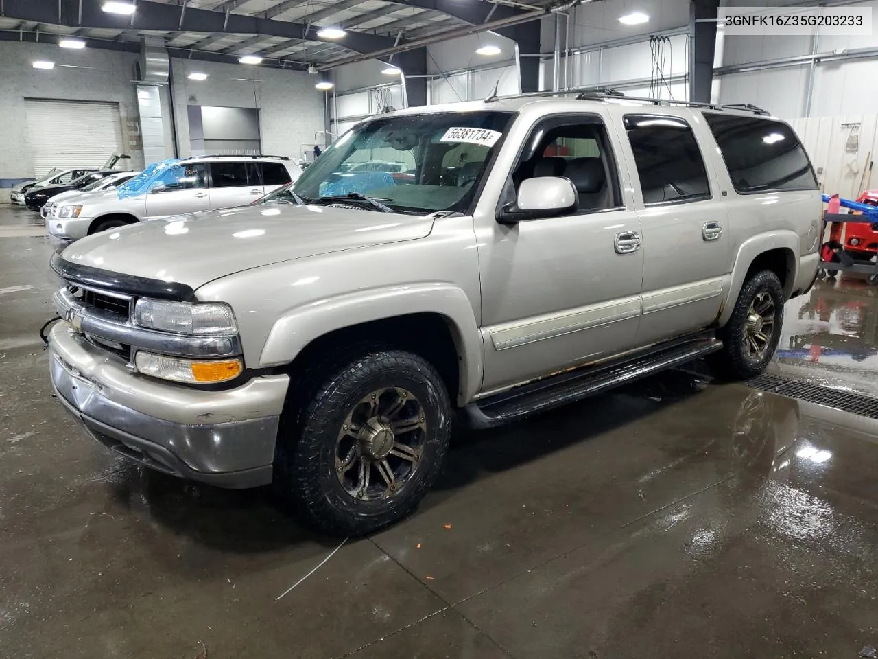 2005 Chevrolet Suburban K1500 VIN: 3GNFK16Z35G203233 Lot: 56381734