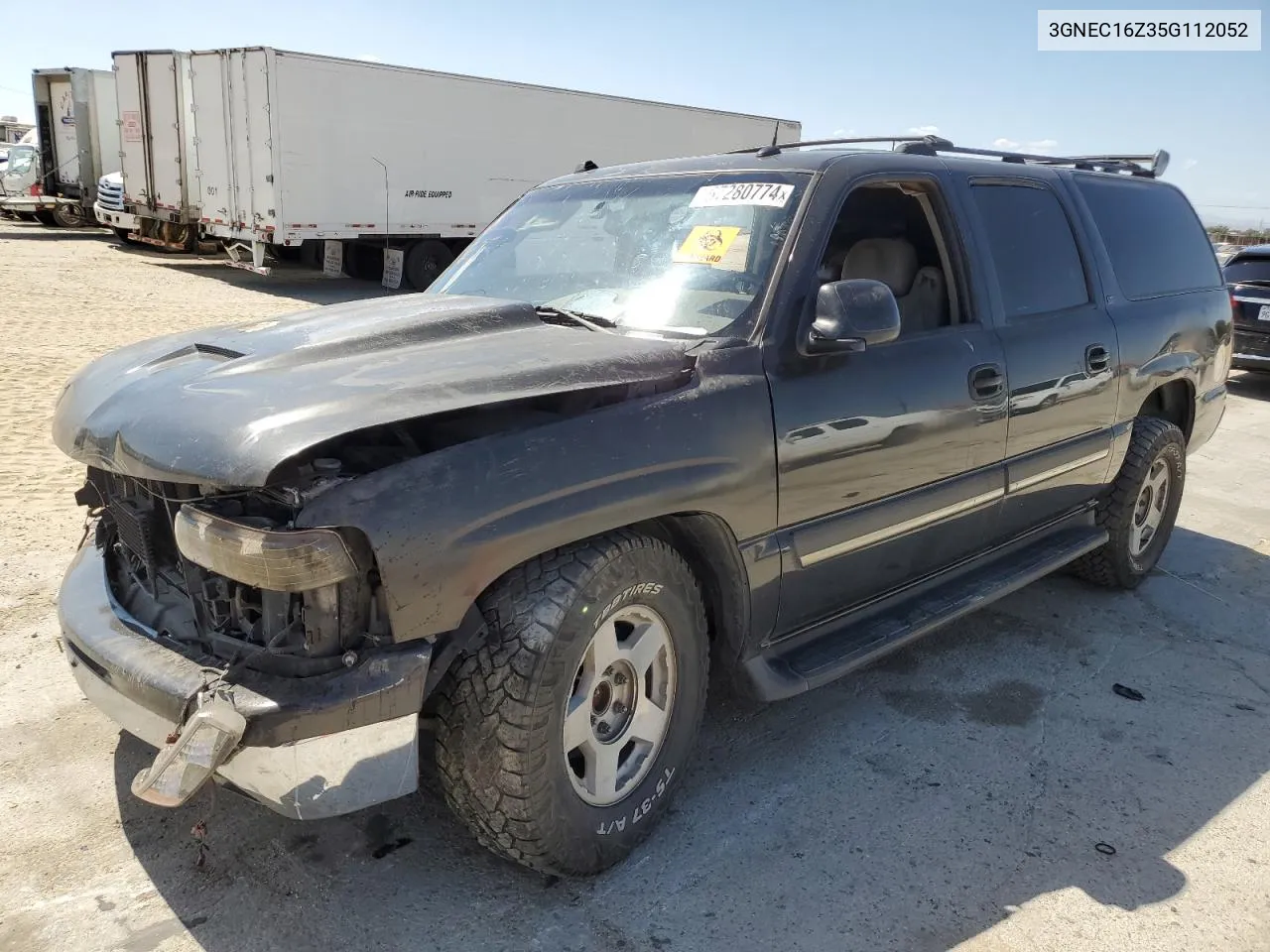 2005 Chevrolet Suburban C1500 VIN: 3GNEC16Z35G112052 Lot: 57280774