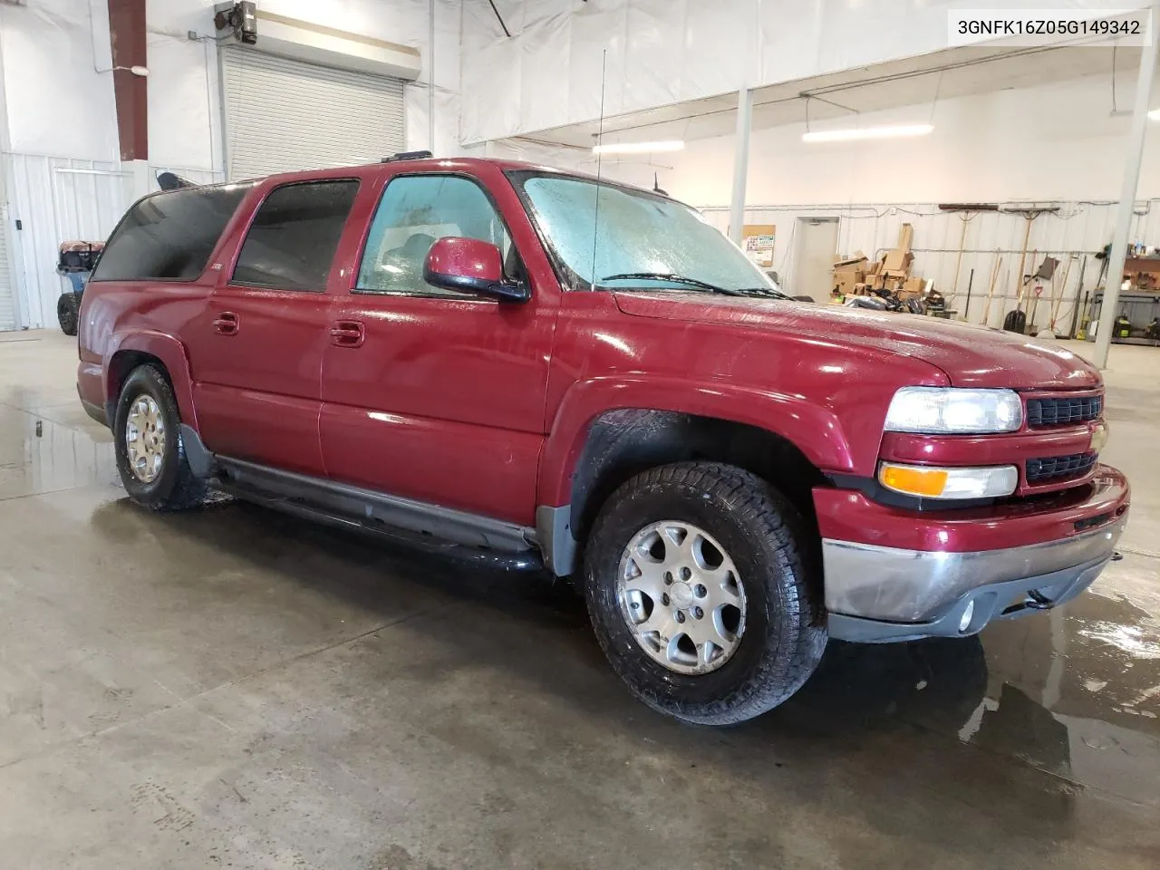 2005 Chevrolet Suburban K1500 VIN: 3GNFK16Z05G149342 Lot: 70211034