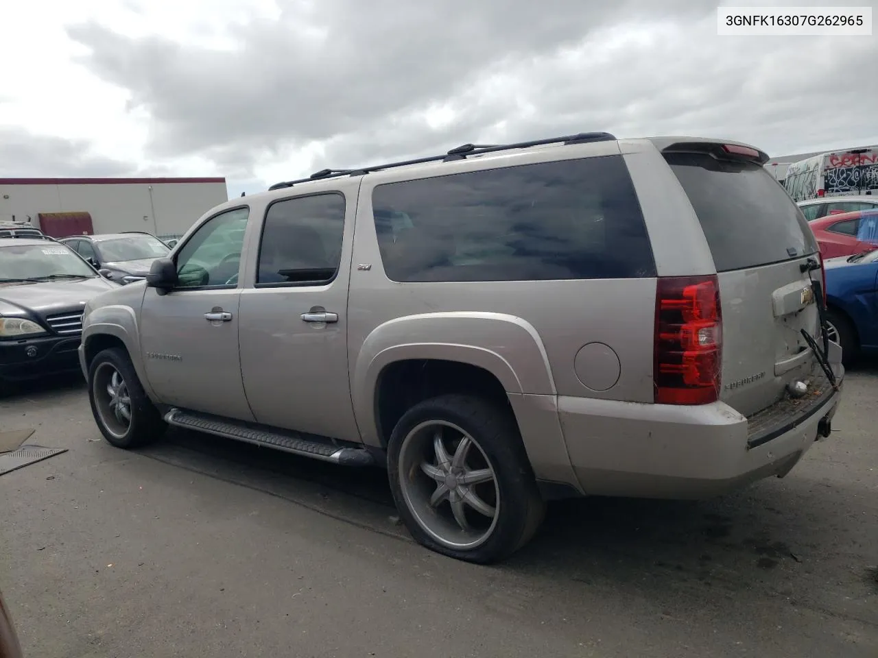 2007 Chevrolet Suburban K1500 VIN: 3GNFK16307G262965 Lot: 71506044