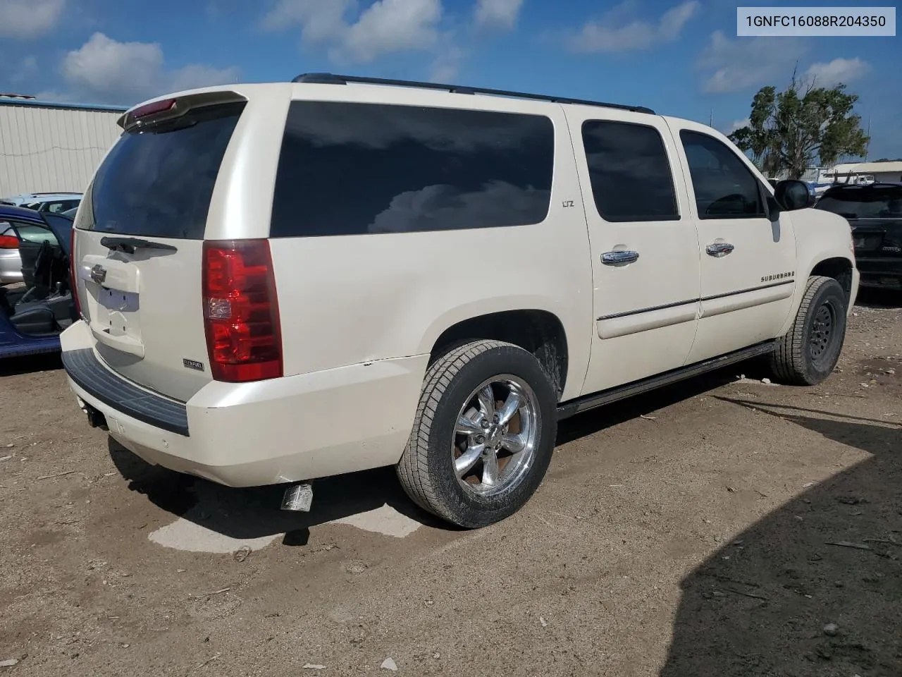 2008 Chevrolet Suburban C1500 Ls VIN: 1GNFC16088R204350 Lot: 72370144