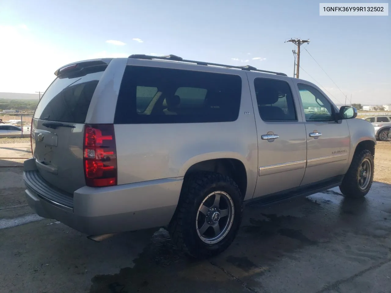 2009 Chevrolet Suburban K1500 Ltz VIN: 1GNFK36Y99R132502 Lot: 71247584