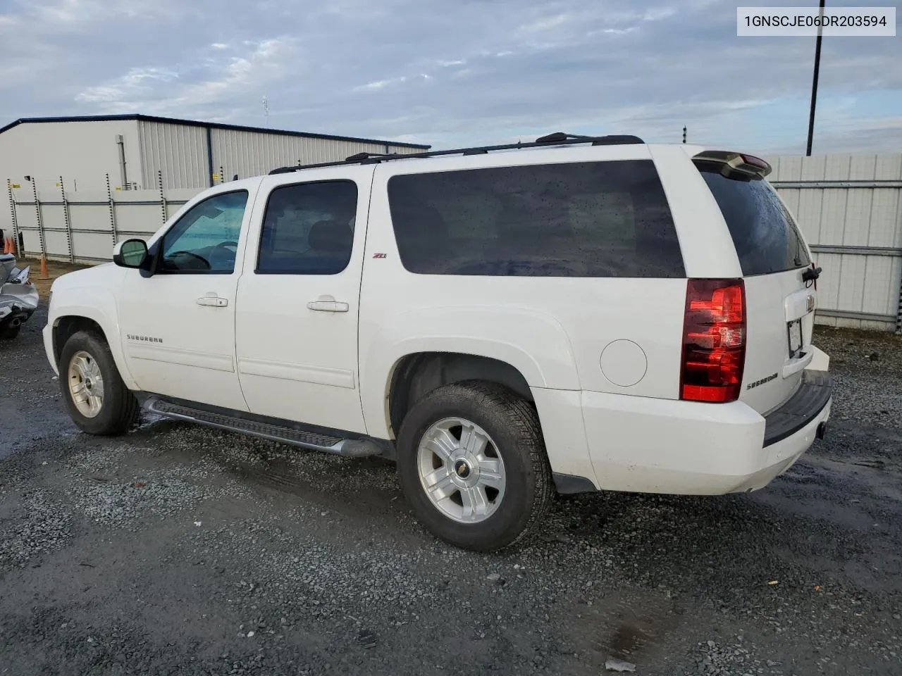 2013 Chevrolet Suburban C1500 Lt VIN: 1GNSCJE06DR203594 Lot: 63114724