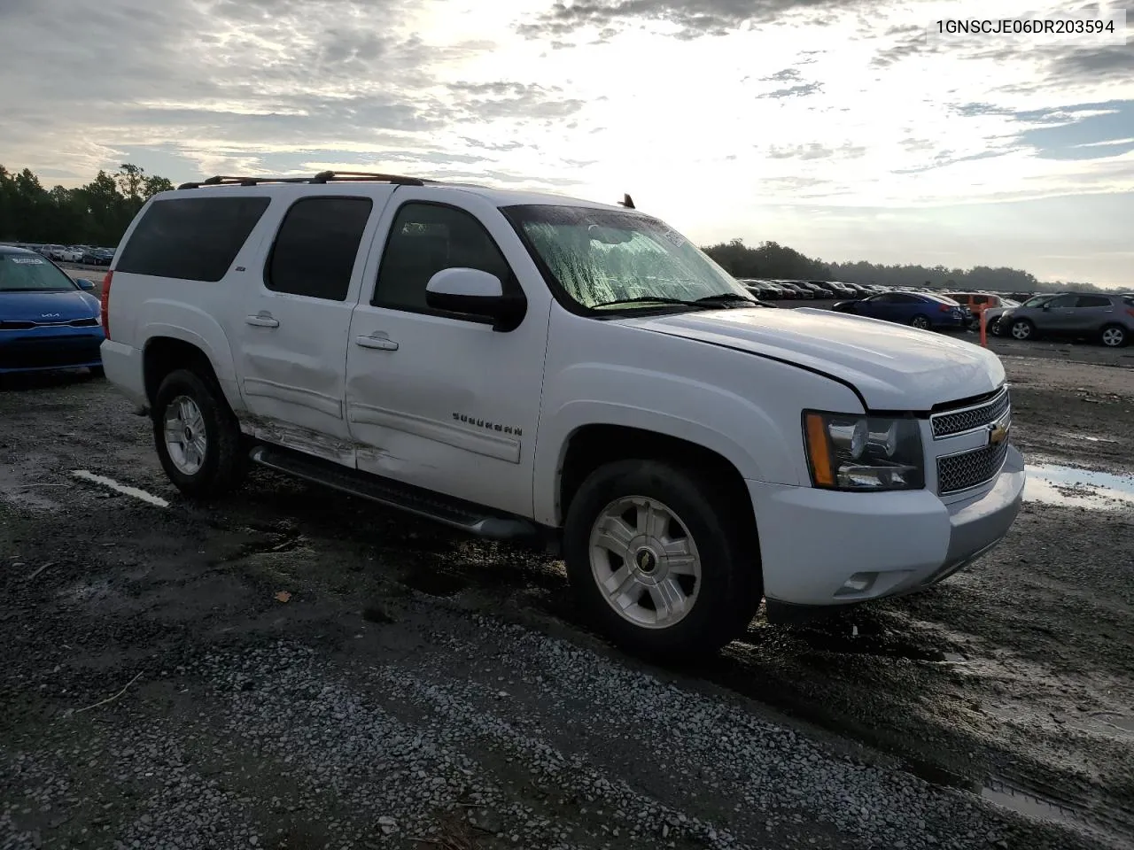 2013 Chevrolet Suburban C1500 Lt VIN: 1GNSCJE06DR203594 Lot: 63114724