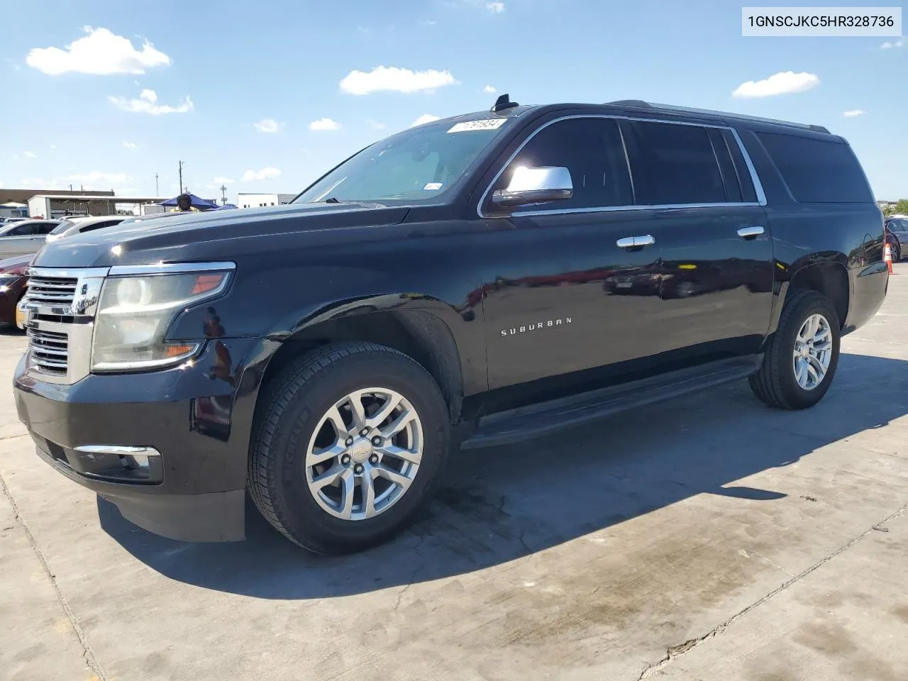 2017 Chevrolet Suburban C1500 Premier VIN: 1GNSCJKC5HR328736 Lot: 71791934