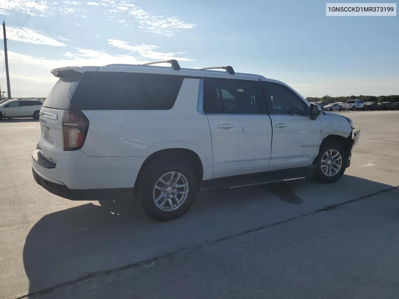 2021 Chevrolet Suburban C1500 Lt VIN: 1GNSCCKD1MR373199 Lot: 68806234