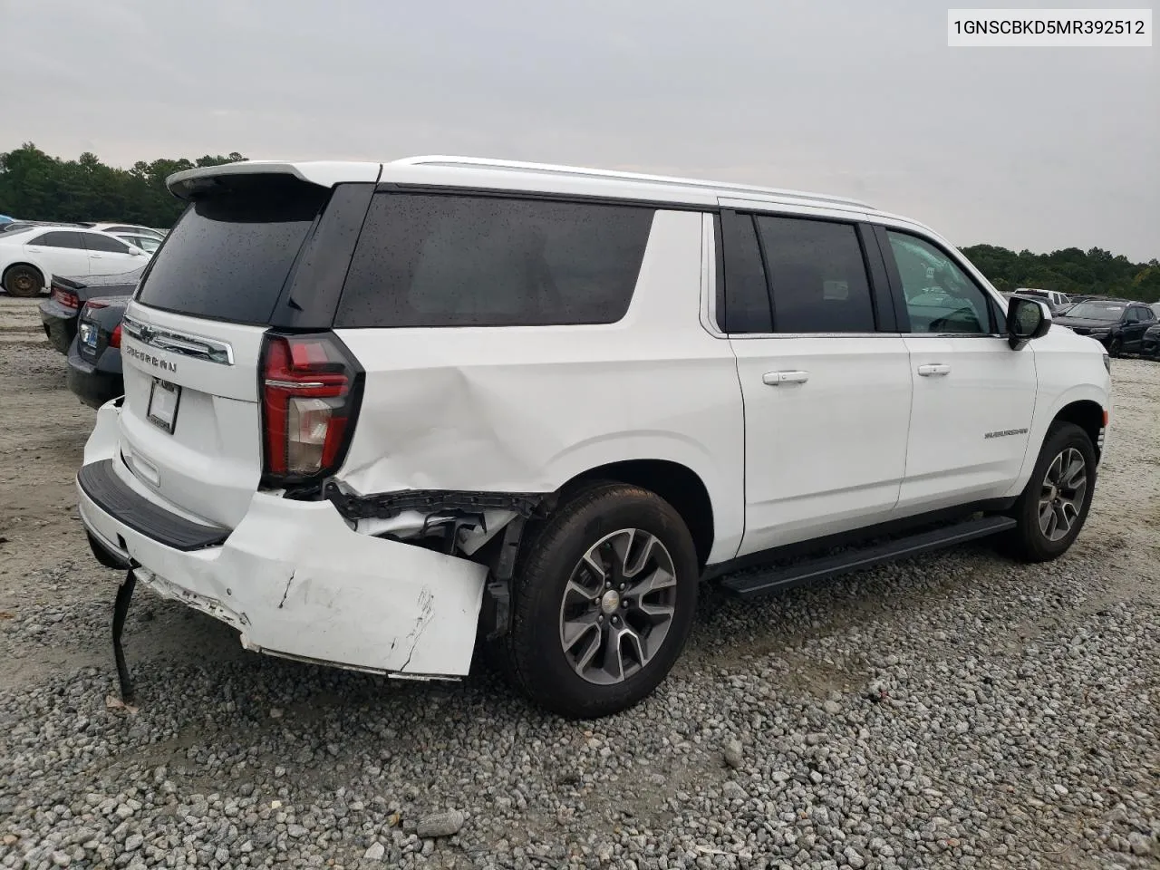 2021 Chevrolet Suburban C1500 Ls VIN: 1GNSCBKD5MR392512 Lot: 71238124