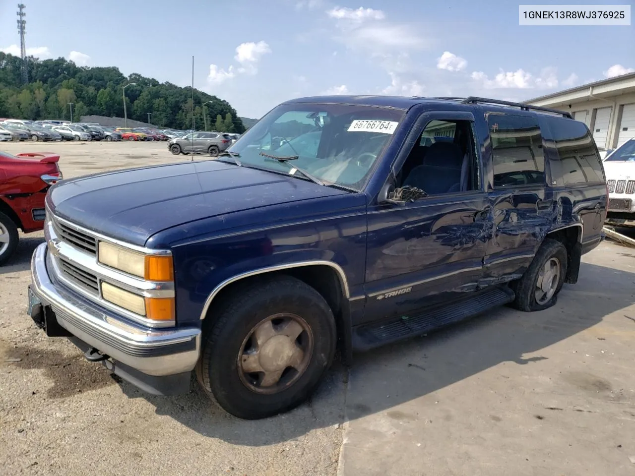 1998 Chevrolet Tahoe K1500 VIN: 1GNEK13R8WJ376925 Lot: 66766764