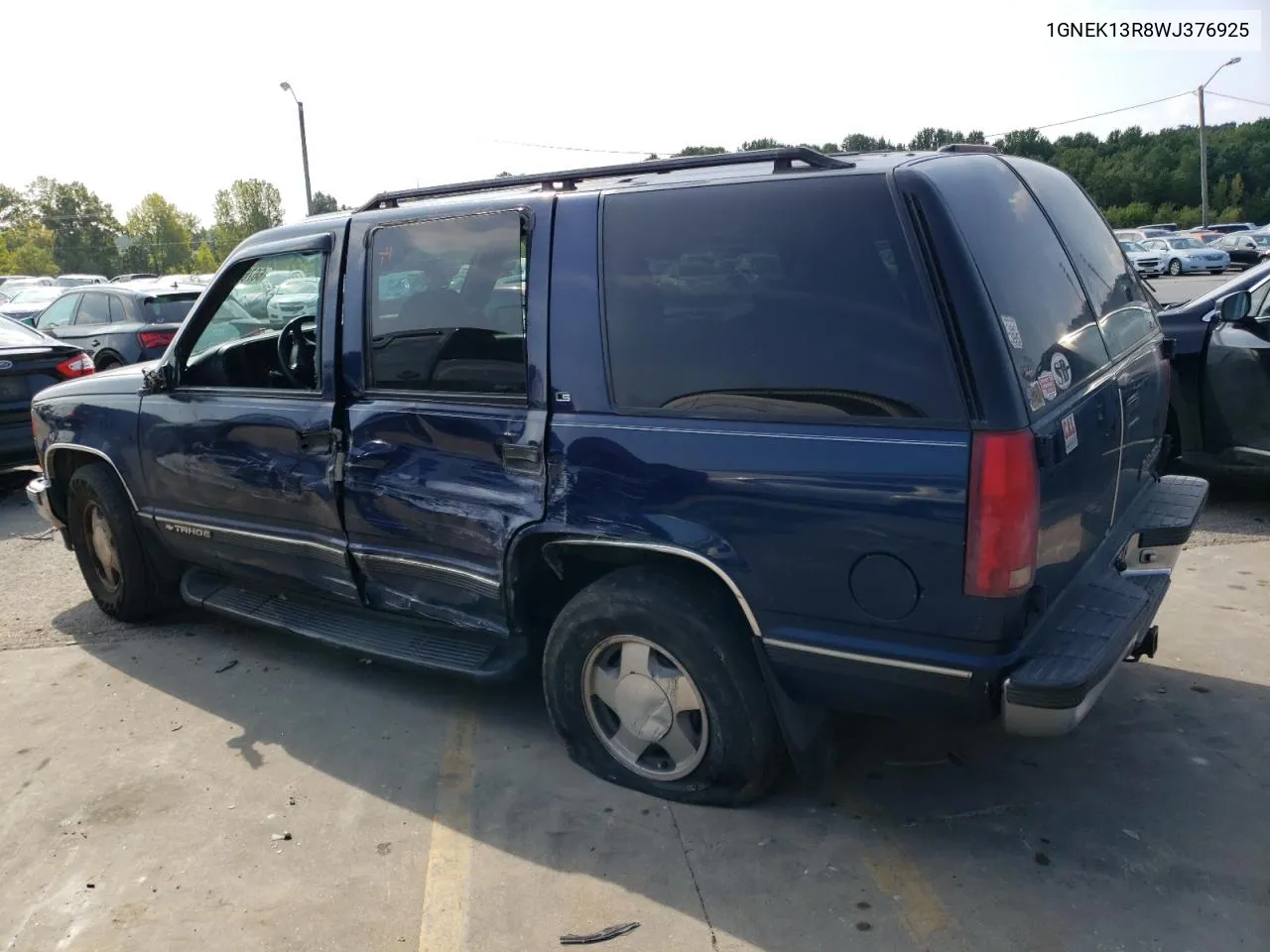 1998 Chevrolet Tahoe K1500 VIN: 1GNEK13R8WJ376925 Lot: 66766764