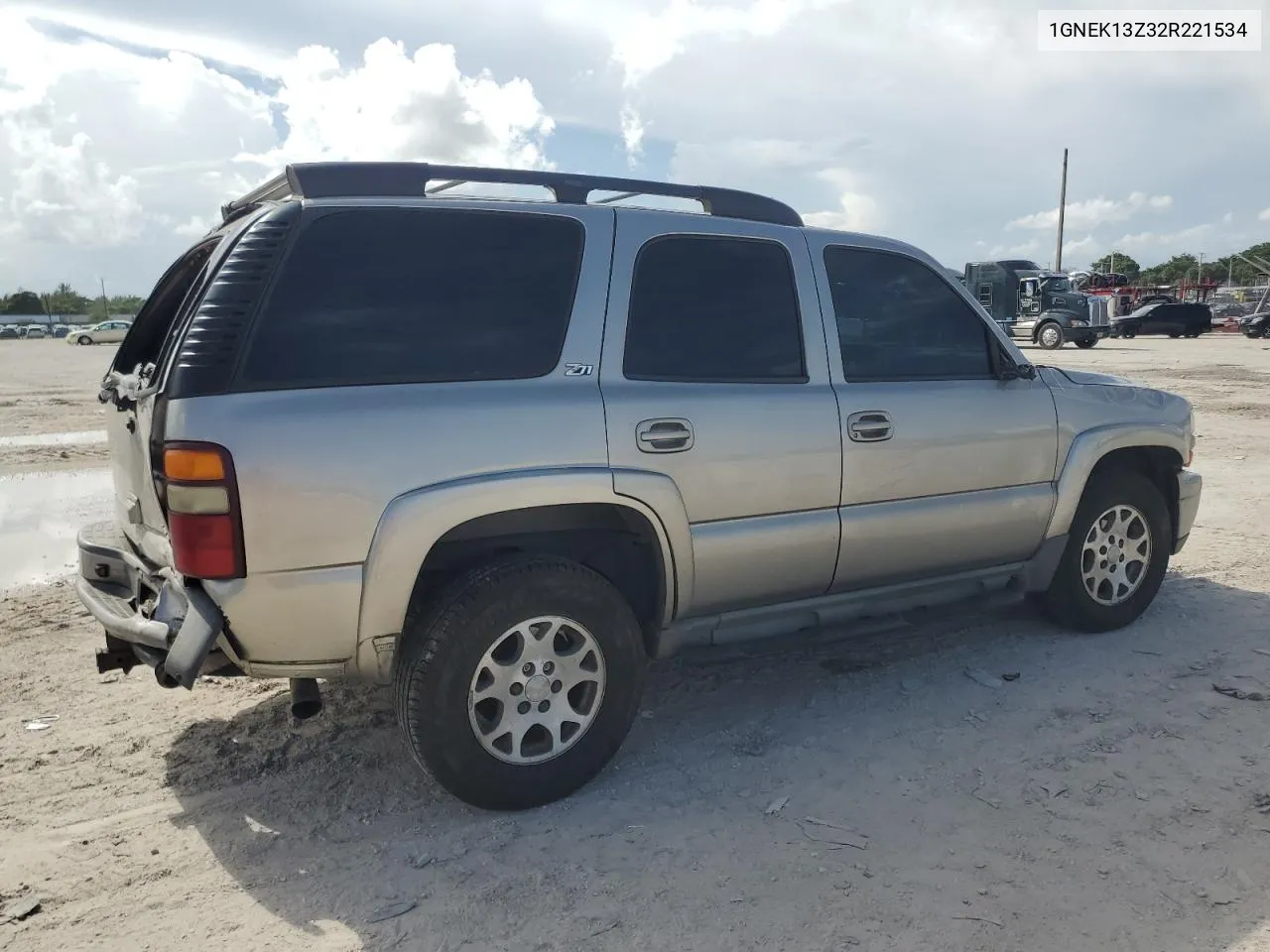 2002 Chevrolet Tahoe K1500 VIN: 1GNEK13Z32R221534 Lot: 70574334