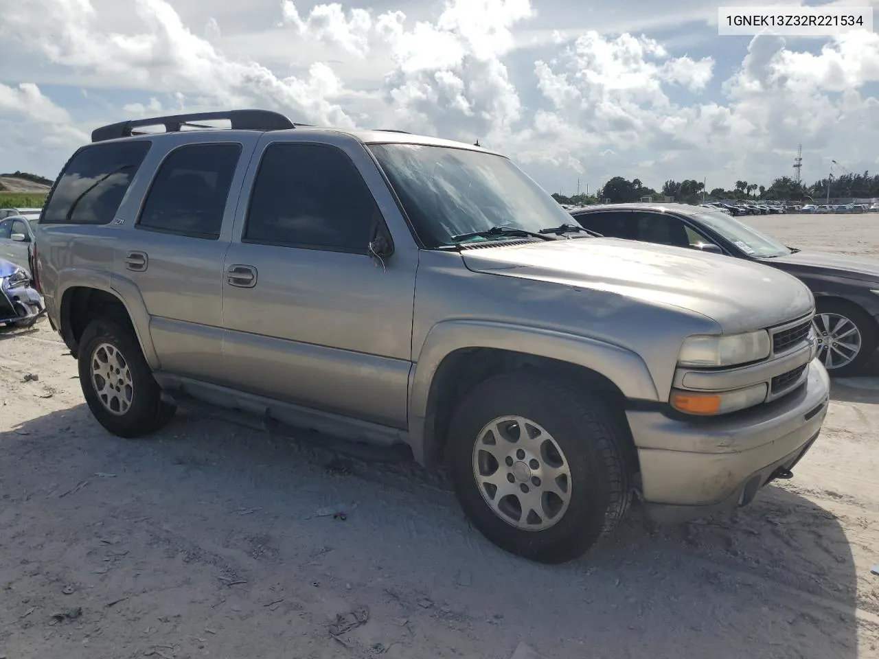 2002 Chevrolet Tahoe K1500 VIN: 1GNEK13Z32R221534 Lot: 70574334