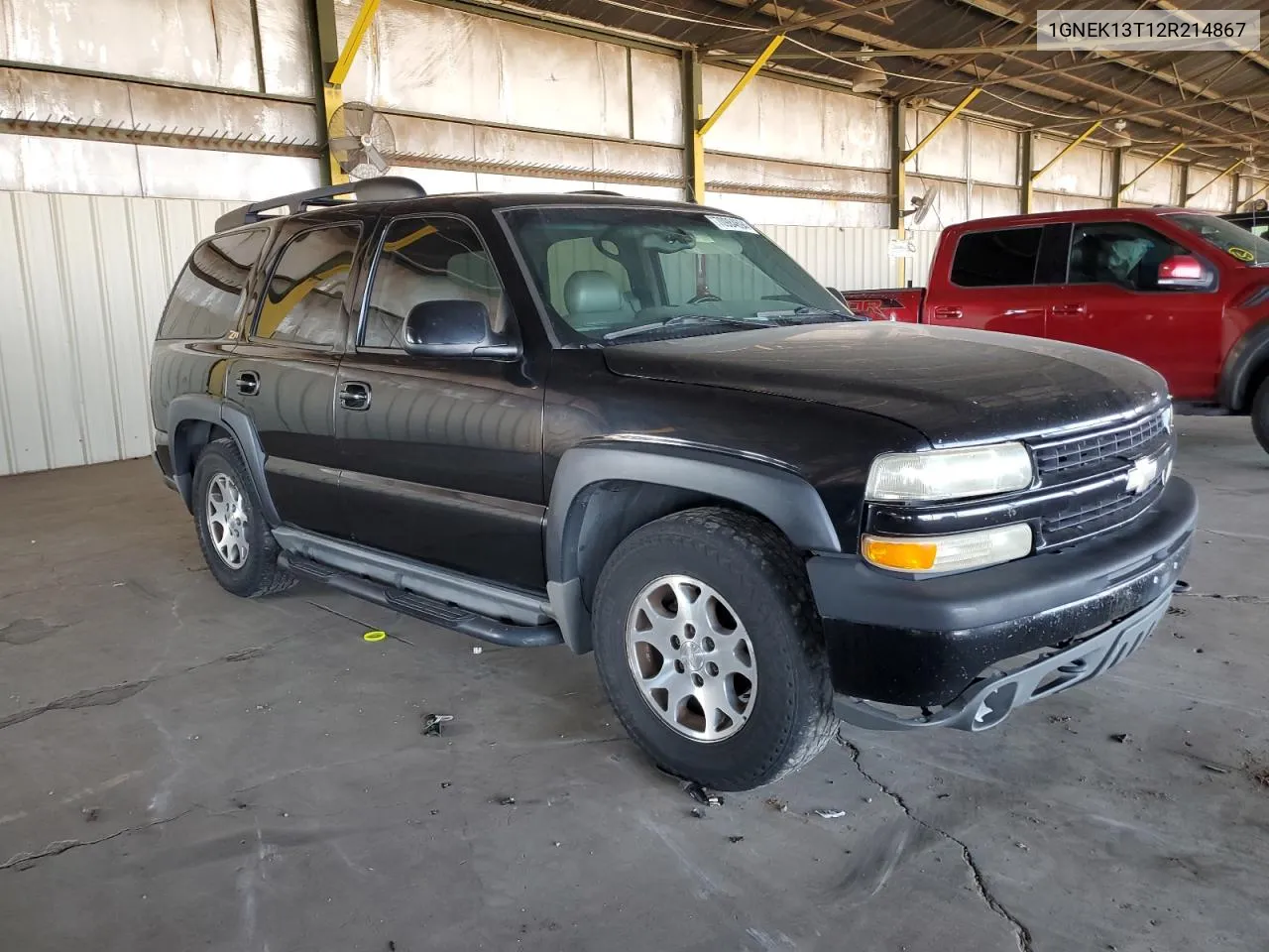 2002 Chevrolet Tahoe K1500 VIN: 1GNEK13T12R214867 Lot: 70984694