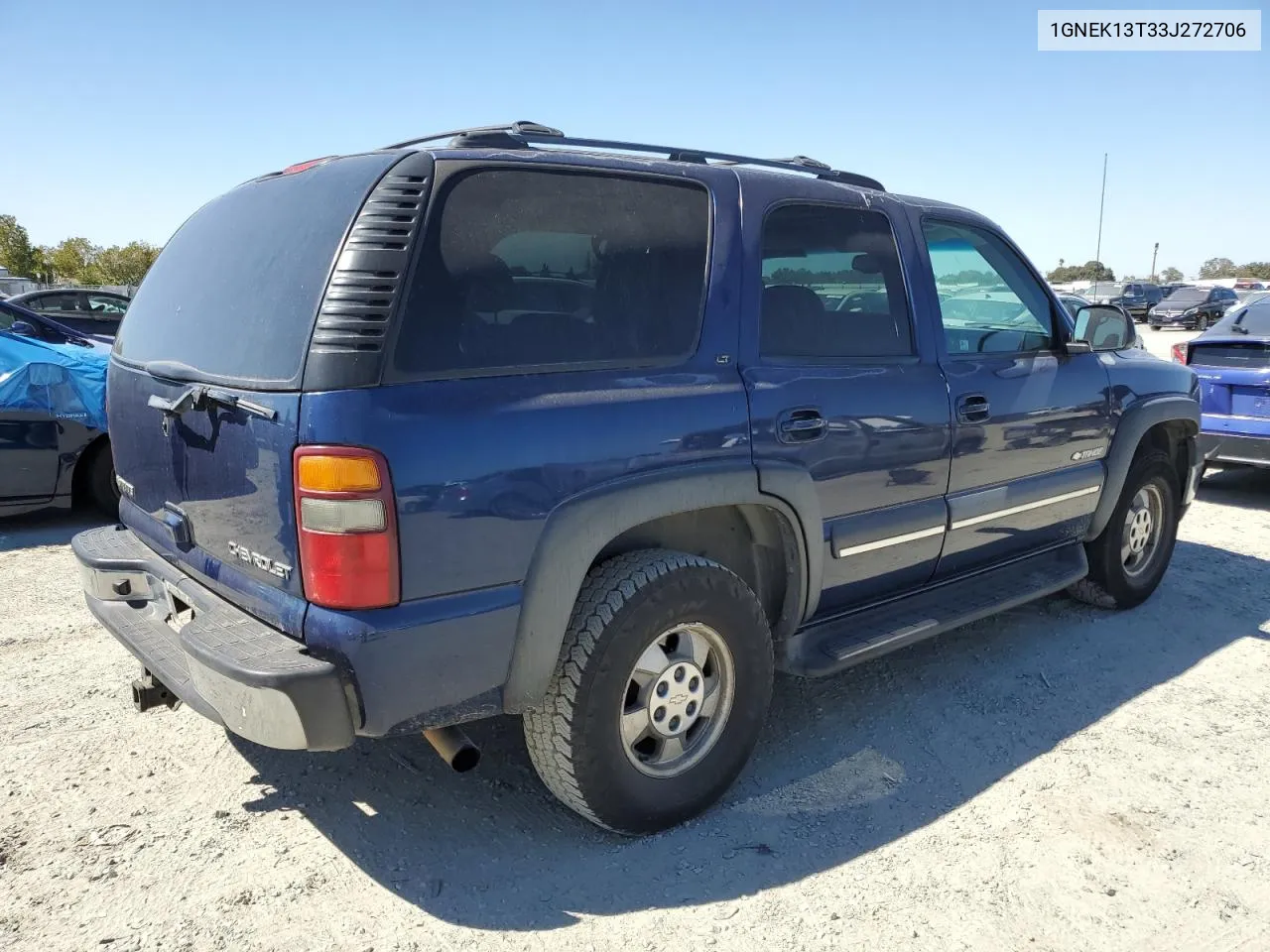 2003 Chevrolet Tahoe K1500 VIN: 1GNEK13T33J272706 Lot: 71247184